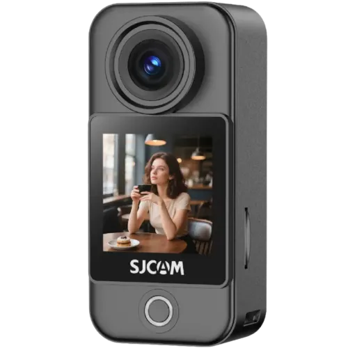 SJCAM C400 Pocket Negro 4K 20MP WiFi 1000mAh Cámara deportiva