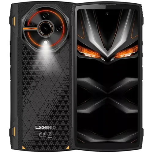 Lagenio Panther 2 4GB/128GB Negro Rugged IP68/IP69K 6,7 pulgadas 120Hz 16MP 5150mAh 18W NFC