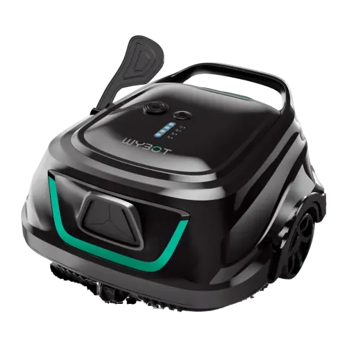 Robot limpiafondos Wybot M2 Filtración doble 180μm + 40ppi Hasta 400m² cobertura