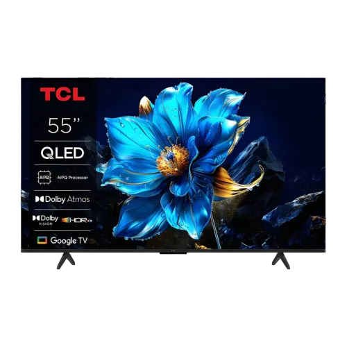 TV TCL 55 pulgadas QLED 4K Dolby Vision Negro 55T69C