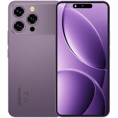 Oukitel P1 Pro 4GB/256GB Púrpura 6,7 pulgadas AMOLED 120Hz 50MP 5150mAh 18W NFC
