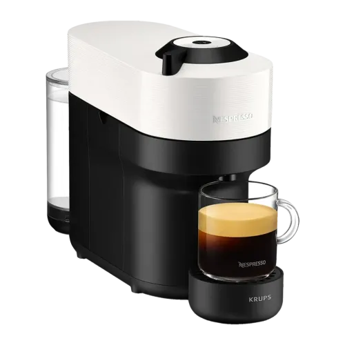 Cafetera de cápsulas Krups Nespresso Vertuo Pop XN9201 Blanco