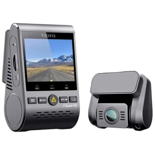 VIOFO A129 PLUS DUO-G 2K + 1080p WiFi GPS Dash Cam con cámara trasera