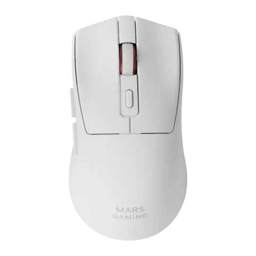 Ratón Gaming Mars Gaming MM-T3 Inalámbrico Switches Huano 14400 DPI Blanco