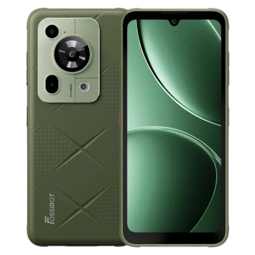 Fossibot F112 Pro 5G 8GB/256GB Verde Rugged IP68/IP69K 6,88 pulgadas IPS 120Hz 50MP 7150mAh 18W NFC