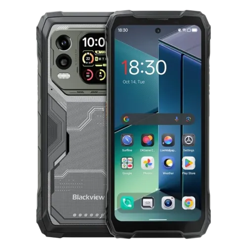 Blackview Xplore 1 Pro 5G 12GB/256GB Negro Rugged IP68/IP69K 6,78 pulgadas IPS 120Hz 64MP 20000mAh 55W NFC