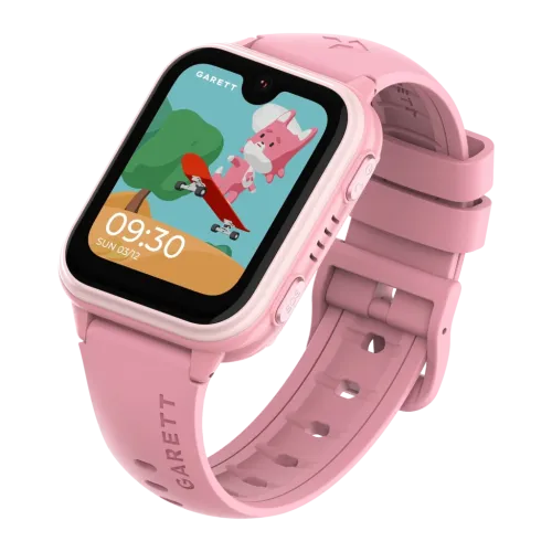 Garett Kids Vibe 4G Rosa 1,78 pulgadas AMOLED GPS Llamadas 1,5 días IP67 Smartwatch