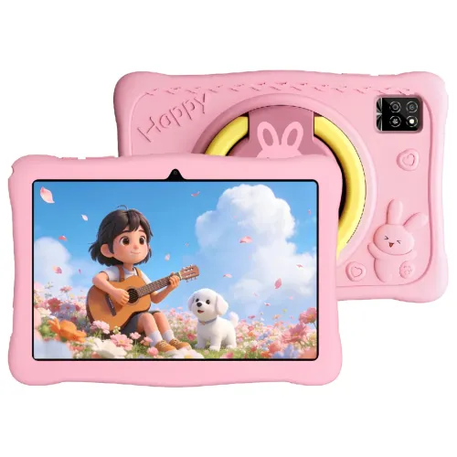 Oscal Kido 2 4GB/64GB Rosa 10,1 pulgadas IPS 8MP 6600mAh Tablet para niños
