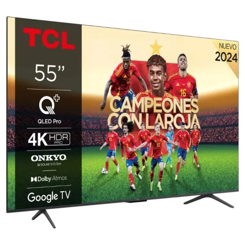 TCL 55C61B 55 pulgadas 4K QLED Pro 144Hz Dolby Vision HDR10+ Google TV