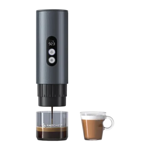 Cafetera Portátil Amzchef Nespresso y café molido 20bar CE-GC-CP024-BU