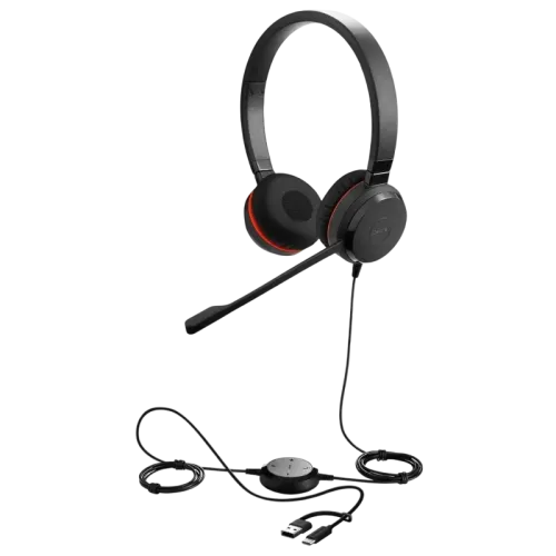 Jabra Evolve 30 II UC Stereo USB-A Diadema con micrófono Auriculares
