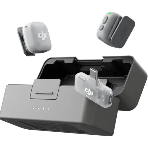 DJI Mic Mini 2 (2 TX + 1 RX) Micrófono Inalámbrico Omnidireccional