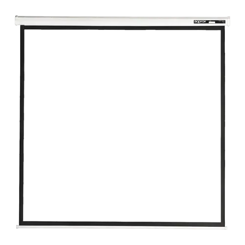 Pantalla de Proyección Approx 180x180cm Ganancia 1 Manual Techo/Pared Blanco APPPM180