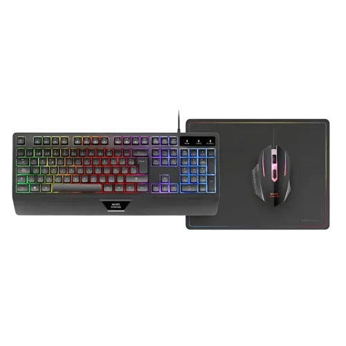 Mars Gaming MCP124 Negro  Kit de teclado y  ratón