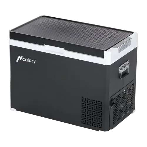Nevera de coche Hcalory D30+ 50W 30L Dual Zone Negro