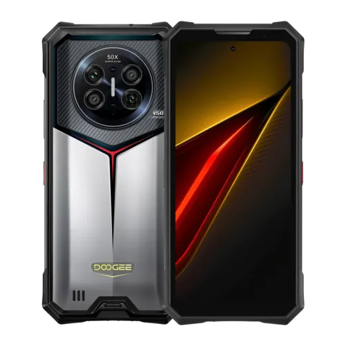 Doogee V50 5G 12GB/256GB Plata Rugged 6,58 pulgadas IPS 120Hz 200MP 11000mAh 33W