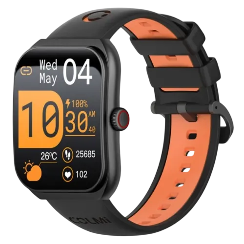 COLMI P86 Negro 1,93 pulgadas AMOLED GPS 12 días +120 deportes 1ATM Smartwatch