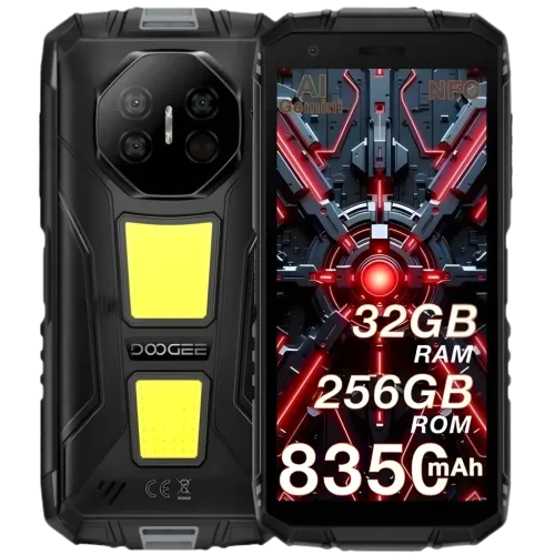 Doogee Fire 3 Max 4G 8GB/256GB Gris con visión nocturna 5,45 pulgadas IPS 48MP 8350mAh 18W NFC