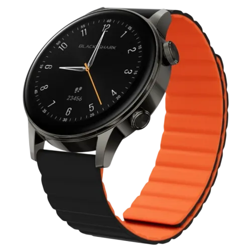 Black Shark S3 Negro 1,43 pulgadas AMOLED GPS 15 días +150 deportes 5ATM Smartwatch