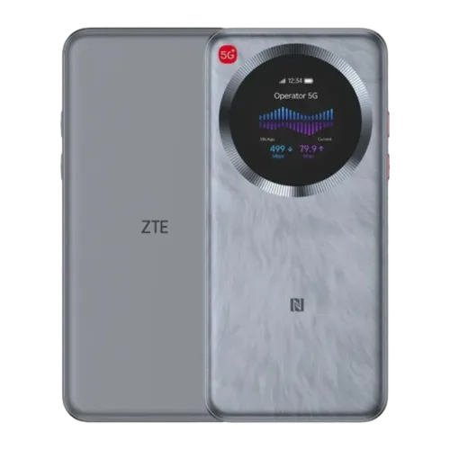 Router móvil ZTE U30 Pro 5G Gris WiFi 6 Doble Banda