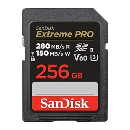 SanDisk Extreme Pro 256GB 200MB/s V60 Tarjeta de memoria