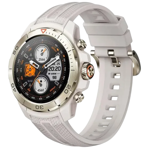 Mibro GS Explorer Blanco 1,32 pulgadas AMOLED GPS NFC 20 días +150 deportes 10ATM Smartwatch