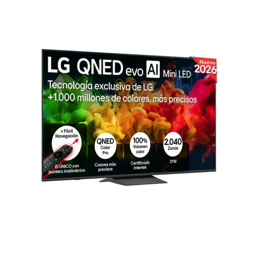 Televisor LG 75QNED81B6A 75 pulgadas QNED 4K Ultra HD webOS 25