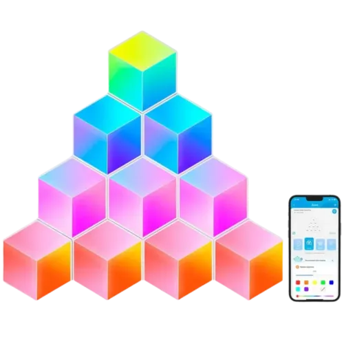 Govee H6066 Glide Hexa Pro RGBIC Wifi Bluetooth Paneles hexagonales luminosos inteligentes