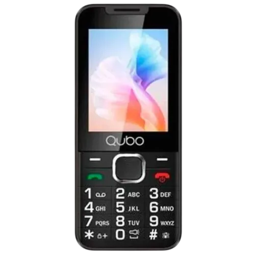 Qubo X-240BK 2G Negro 2,4 pulgadas Móvil básico