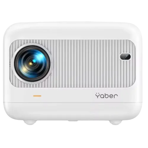 Mini Proyector Portátil Yaber L1 LCD HD con Wifi y Bluetooth para Móvil Enfoque eléctrico Blanco