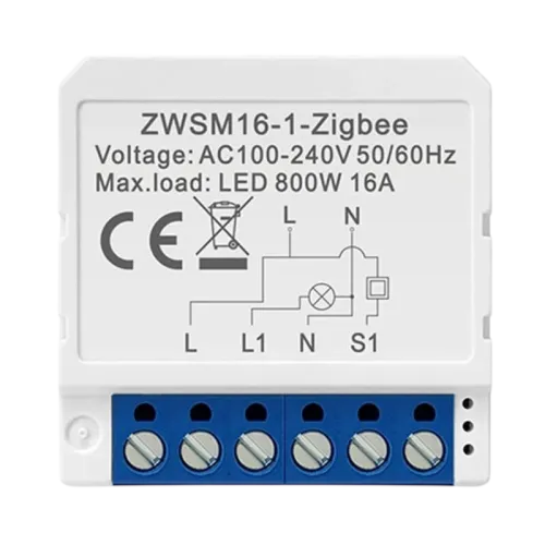 Avatto ZWSM16-W1 Blanco Switch Inteligente ZigBee