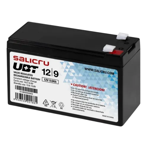 Salicru UBT 12V/9A Negro