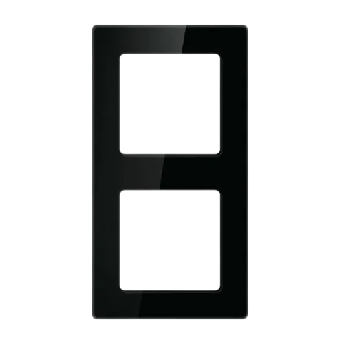 Avatto N-TS10-Frame-B2 Negro Marco de interruptores