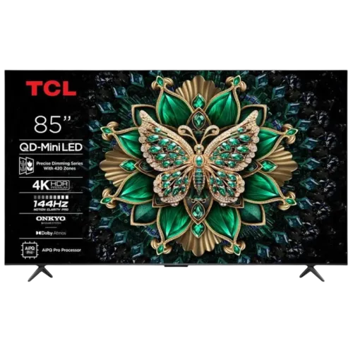 TCL 85C6K 85 pulgadas 4K Mini LED 144Hz Dolby Vision HDR10+ Google TV