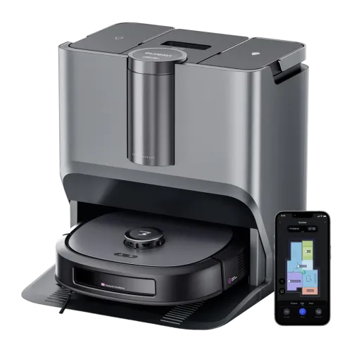 Eureka J20 8000Pa LiDAR friegasuelos autovaciado 130 min 6000mAh compatible con Alexa y Google Robot aspirador