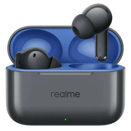 Realme Buds T200 Negro TWS ANC Bluetooth 5.4 50h IP55 Multipunto Auriculares inalámbricos