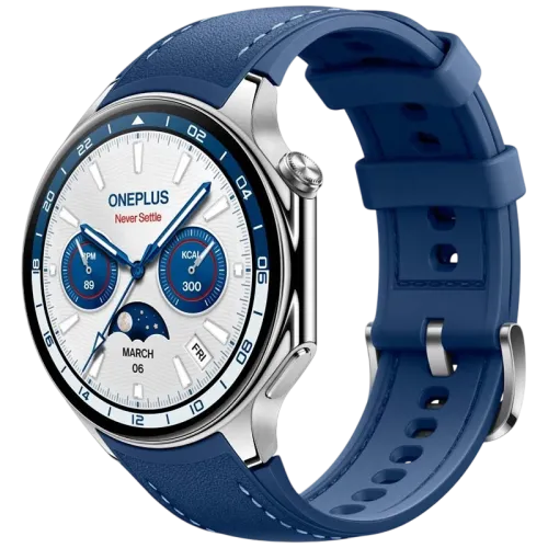 OnePlus Watch 2 Azul AMOLED GPS NFC 12 días +100 deportes 5ATM
