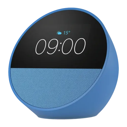 Altavoz inteligente Amazon Echo Spot (2024) 2,83 pulgadas Táctil Alexa Azul Océano