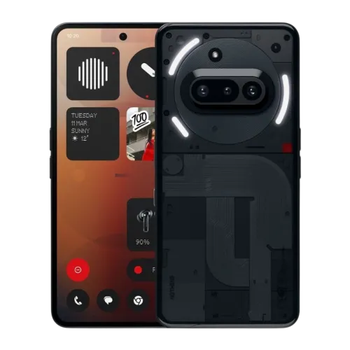 Nothing Phone 3a 5G 8GB/128GB Negro 6,77 pulgadas AMOLED 120Hz 50MP 5000mAh 50W NFC