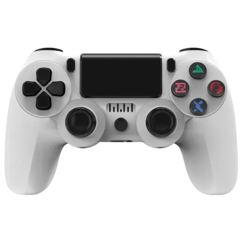 Mando PS4 Powergaming V2 Blanco