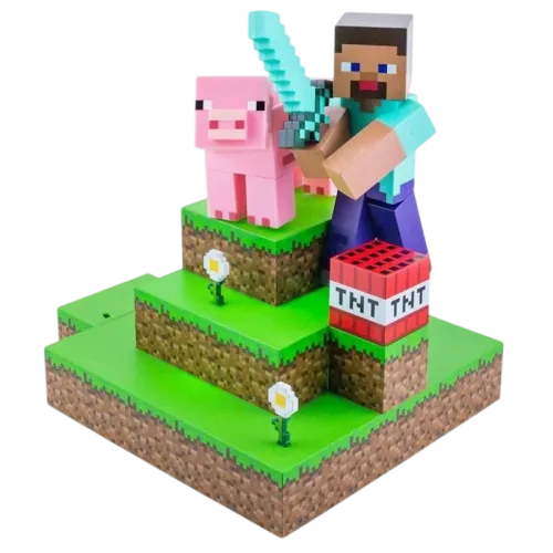 Paladone Steve Diorama Minecraft Lámpara