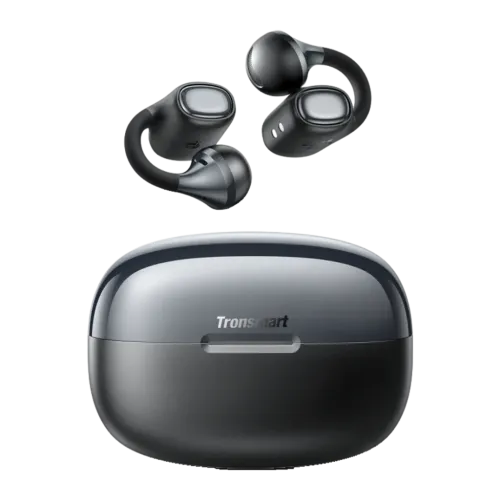 Auriculares Tronsmart OpenFly Clip 2 Bluetooth 6.0 32h (8h+estuche) Hi-Res LDAC Negro