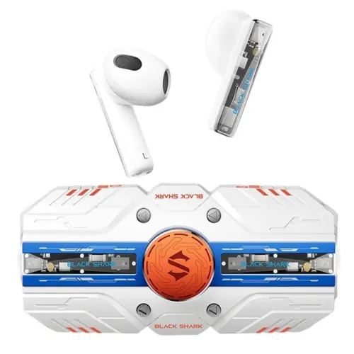 Black Shark Rokas 3 Blanco Bluetooth 5.4 24h Auriculares inalámbricos