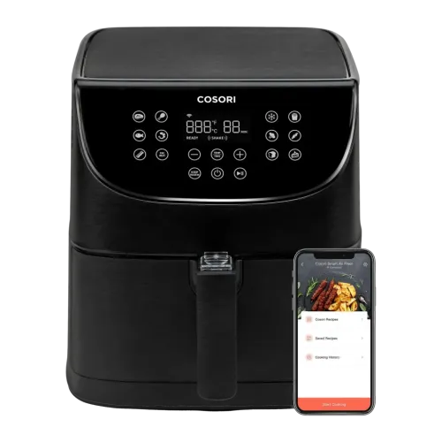 Freidora de aire Cosori Smart 5,5L 1700W 11 programas Negro CS158-AF