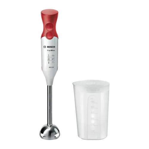 Batidora de mano Bosch ErgoMixx 450W 2 velocidades Rojo MSM64110