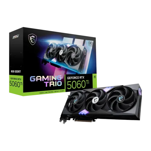 Tarjeta Gráfica MSI GeForce RTX 5060 Ti Gaming Trio OC 8GB GDDR7