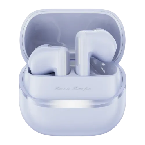 Auriculares Havit TW983 TWS Bluetooth 6.0 9h (40,5h con estuche) Púrpura