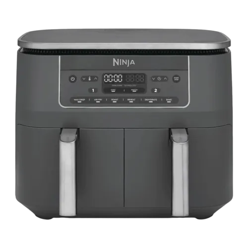 Freidora de Aire Ninja Dual Zone DZ300EU Doble Cesta 7,6L 2400W 6 Programas