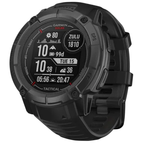 Garmin Instinct 2X Solar Tactical Edition 50 mm Negro 1,1 pulgadas MIP GPS NFC 40 días 10ATM Smartwatch