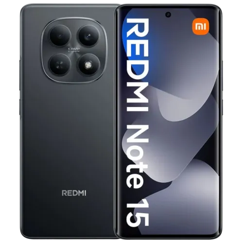 Xiaomi Redmi Note 15 4G 8GB/256GB Negro 6,77 pulgadas 120Hz 50MP 5800mAh 45W NFC